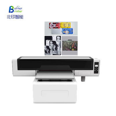 Small 6090 UV Flatbed Printer For Phone Case Mug Tile Thermos Bottle Print T-Shirt Printing