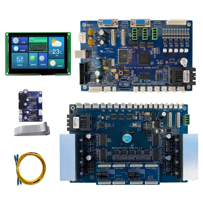Better Printer 4720 Board Set Headboard Mainboard Double Heads Kit Printer Parts For Solvent Inkjet Printing Machine