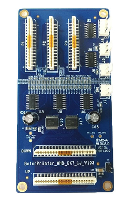 Single Head DX7 Printer Board Set 3D Outdoor Advertising Cultural Background Wall Painting Machine