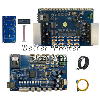 Network I1600 Printer Board For Advertising Photo Printing UV Flat Printing Textile Elliptical Digital Printing System