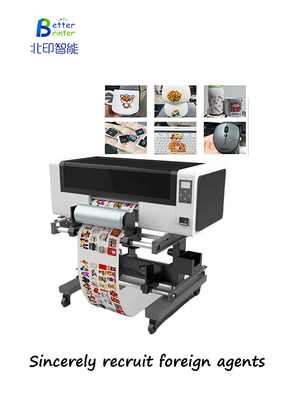 UV DTF Printer For XP600 TX800 Printhead 3D Printing Machine For Ceramic Phone Case Acrylic Inkjet Printer