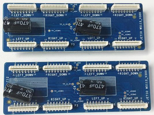W5113 Dual Head UV Flatbed Printer Inkjet Board , Printhead Adapter Board