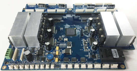 Inkjet board four head spray car board For Oval Digital Printer