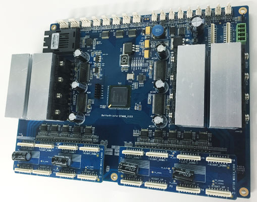 Inkjet board four head spray car board For Oval Digital Printer