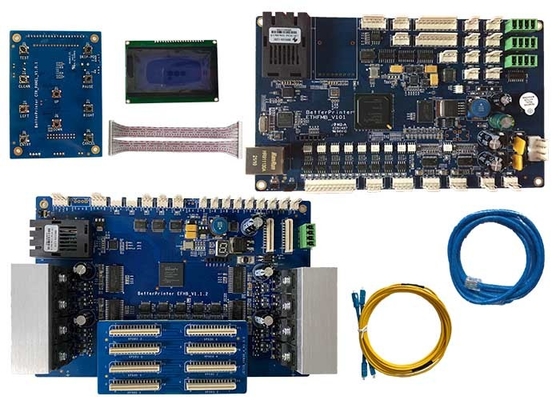 Gigabit network XP600 four head Better Printer inkjet print board ,photo printer control system