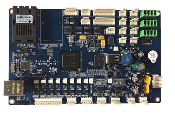 Gigabit network XP600 four head Better Printer inkjet print board ,photo printer control system