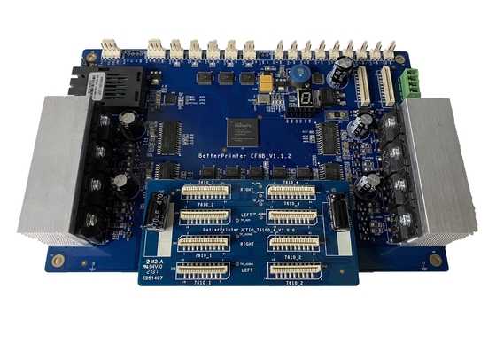 Gigabit Network 7610 4 Head Printer Inkjet Board For High Speed Wine Bottle Printer