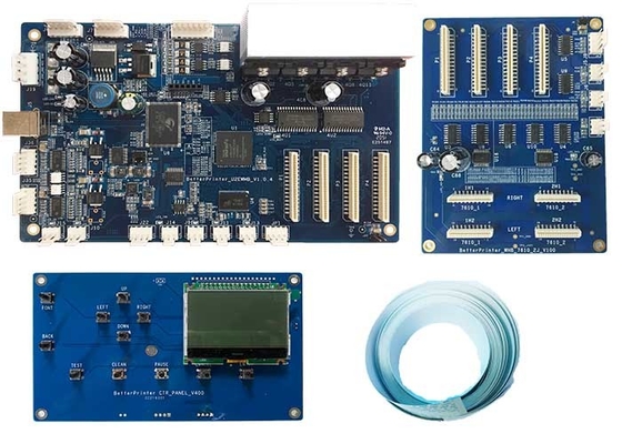7610 double head inkjet printer board low cost use for UV flatbed printer
