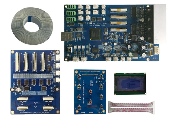 Gigabit network Epson 4720 single head inkjet print Board kit for Flatbed Printer