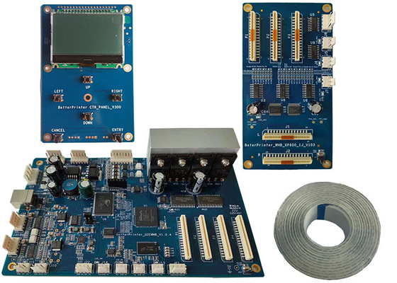 Low cost XP600 single head inkjet board use for wall printer spurt draws printer