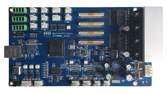 Network Interface DX5 single head printer inkjet board for White ink pyrography Printer