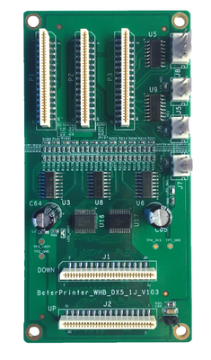 Network Interface DX5 single head printer inkjet board for White ink pyrography Printer
