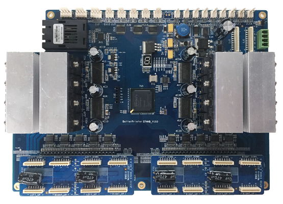 Textile Digital Oval Printer USB3.0 I3200 Eight Head Inkjet Board