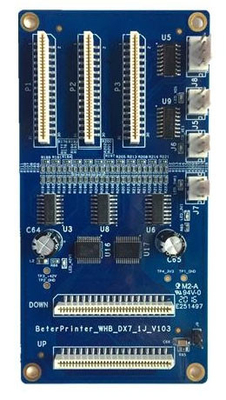 Inkjet printer system DX7 single head inkjet board use for Floor Printer UV Flatbed Printer