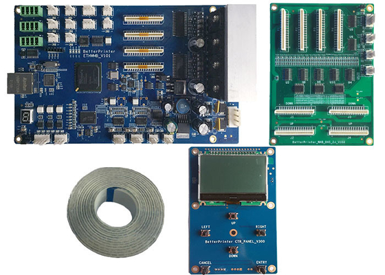 Network Port DX5 Double Head inkjet Board Industry Printer System For Wall  Printer Ground Print