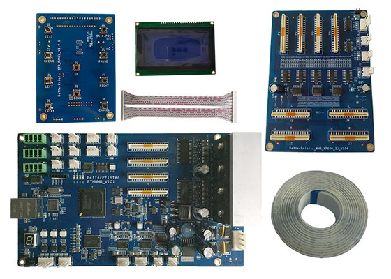 XP600 double head Network Interface inkjet board kit for spurt draws printer