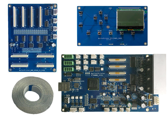 Inkjet board set Better Printer Network Interface XP600 double head for white ink pyrography printer