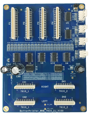 Use for spurt draws printer UV flatbed printer control board kit  7610 double head network Interface inkjet board