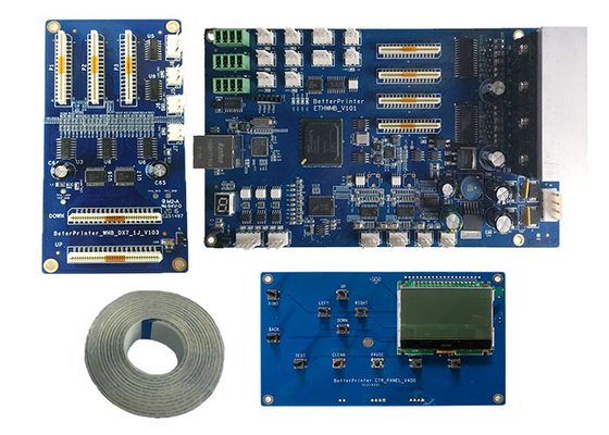 UV flatbed printer DX7 single head network Interface inkjet printer board for wall printer