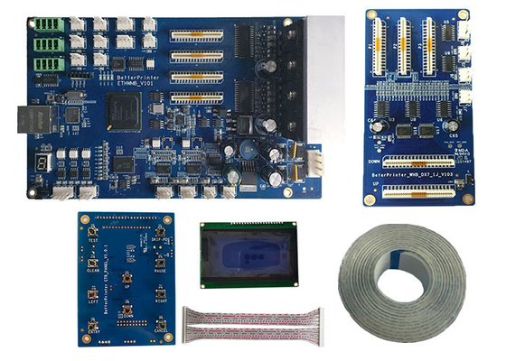 Inkjet printer board set for photo printer Better Printer gigabit network DX7 inkjet printer system single head