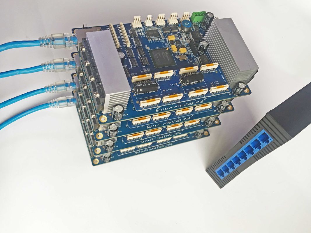 Single Pass I3200 Inkjet Print Board For High speed wine bottle printer