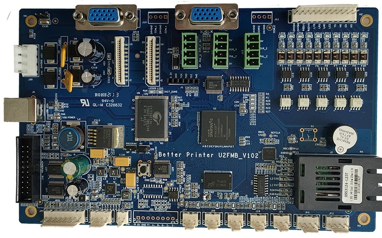 Inkjet Printer Control System Epson Printer Board Double Head XP600 For