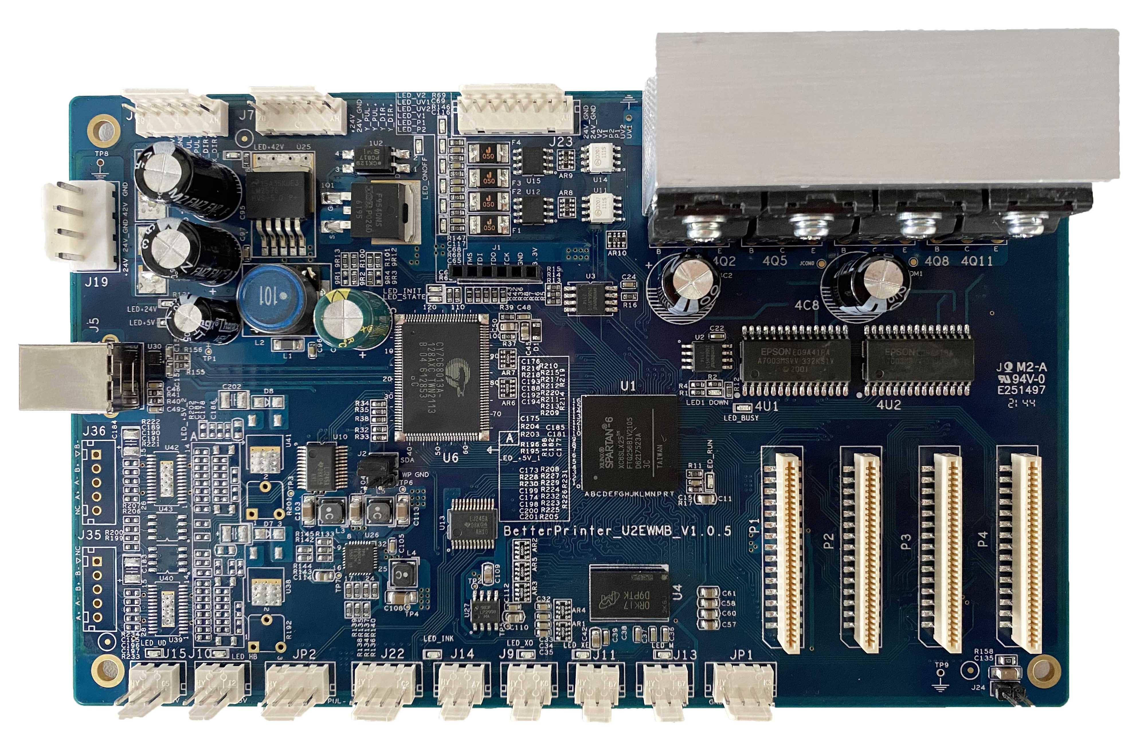 Flatbed Printer DX5 Double Head Inkjet Print Control System USB2.0 low