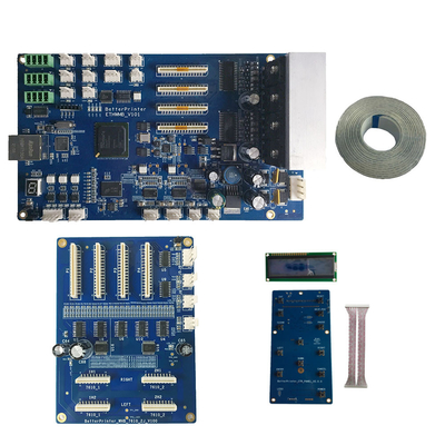 Print 7610 Double Head Board For ECO Solvent Printer Network Flat Cable Version Board For UV Dtf Printer