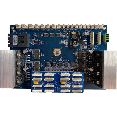 UV Flatbed Printer I1600 Four Head Inkjet Board cylindrical printer wine bottle water cup billiard cue Printer Board