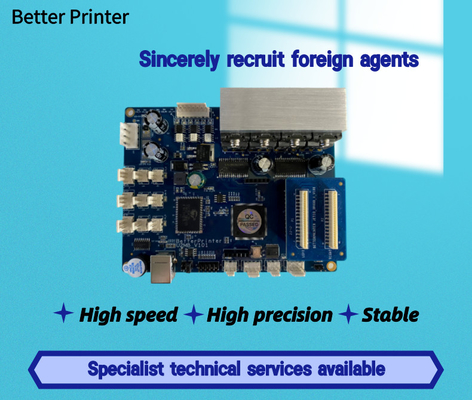 TX800 Double Head Mainboard Board Set Inkjet Printer System DTF Printer UV Flat Crystal Label Phone Case Printing