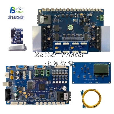 Double Station Direct Jet Printer Epson Printer Board Set Double I3200 Printer Parts For Hot Stamping Machine