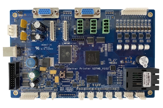 Double Station Direct Jet Printer Epson Printer Board Set Double I3200 Printer Parts For Hot Stamping Machine