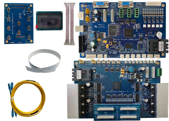 USB2.0 Double Head DX5 Inkjet Board Kit UV DTF Photo Printer Board