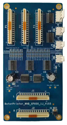 Low cost XP600 single head inkjet board use for wall printer spurt draws printer